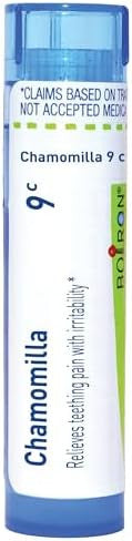 Boiron Chamomilla 9C For Irritability & Restlessness 80 Pellets