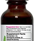 Oregon'S Wild Harvest Milk Thistle Elixir Low Alcohol Organic Herbal Supplement 1 Fluid Ounce