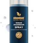 Abundant Natural Health Ocean Magnesium Spray Enriched with Cucumber Stem Cells for Muscle Relief and Relaxation, Topical Use, Effective and Quick Absorption, Fragrance-, 100mL
