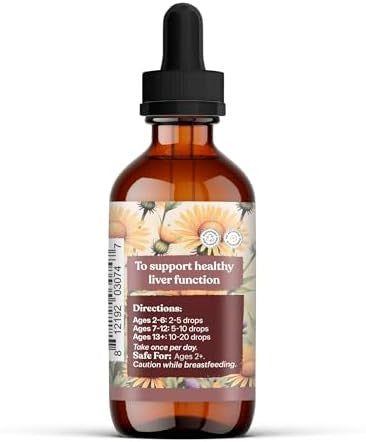 Earthley Wellness Liver Love Herbal Liver Health and Detox Support Natural Liver Function Support All Natural Organic Ingredients Like Turmeric Root Dandelion Root