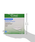 Curad Sterile Non Adherent Pads for gentle wound dressing and absorption without sticking 100 Count (Pack of 1)
