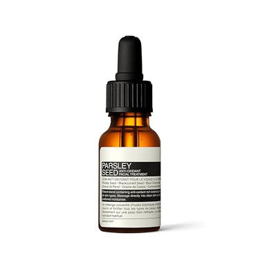 Aesop Parsley Seed Anti-Oxidant Facial Treatment Vitamin E to Nourish, Fortify, Revive the Skin 15mL / 0.5 oz
