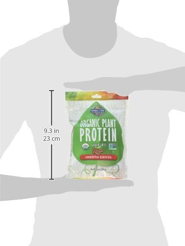 Garden Of Life Organic Plant Based Protein Powder - Smooth Vanilla, Vegan, Grain And Gluten Shake For Women And Men - 10 Servings, 15G Of Complete Protein, Probiotics & Enzymes, 0G Sugar