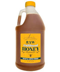 Bulk Honey - 6 LBS - Half Gallon of Raw Honey - Pure Unfiltered Delicious Healthy