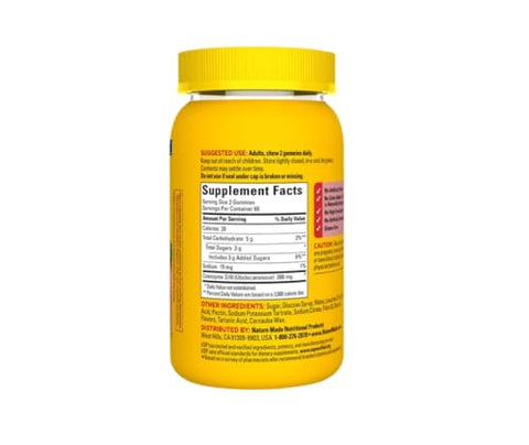 Nature Made Coq10 100 Mg Gummies 60 Count For Heart Health And Cellular Energy Production