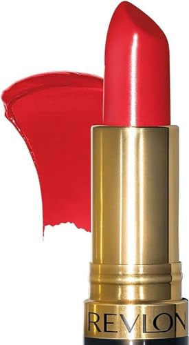 Revlon Super Lustrous Lipstick With Vitamin E And Avocado Oil Cream Lipstick 654 Ravish Me Red 0.15 Oz (Pack Of 2)