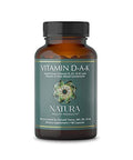 Natura Health Products D-A-K (Adk) D3 5000 Iu K2 50 Mcg K1 550 Mcg & Vitamin A 1000 Iu Bone Heart & Immune Support Fat-Soluble Calcium Metabolism 60 Vegetarian Capsules