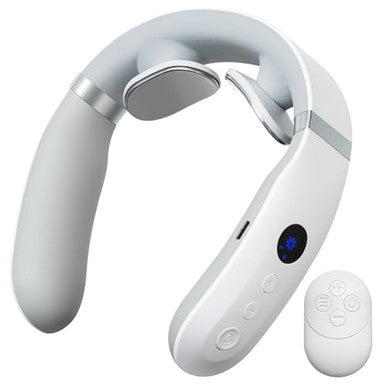Airuntech Neck Massager Portable Electric Neck Massager With Heat Soothing Massage For Shoulders Relaxing s For Men Women