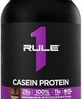 Rule 1 Proteins Casein Protein 25G Protein And 11G Eaas Per Serving From Slowrelease Micellar Casein For Overnight Recovery And Sustained Delivery Between Meals (4 Pounds Vanilla Cra Me)