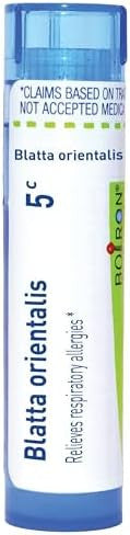 Boiron Blatta Orientalis 5C For Respiratory Allergies 80 Pellets