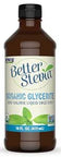 NOW BetterStevia Liquid Organic Glycerite 16 Ounces Organic Stevia ZeroCalorie Liquid Sweetener No Alcohol Keto Friendly No Erythritol