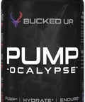 Bucked Uppump-Ocalypse Blueberry Pomegranate Nitric Oxide L Arginine Supplement Citrulline Malate Glycerpump Ultimate N.O. Booster Lean Muscle Support Blood Flow Vascularity Hydration Endurance