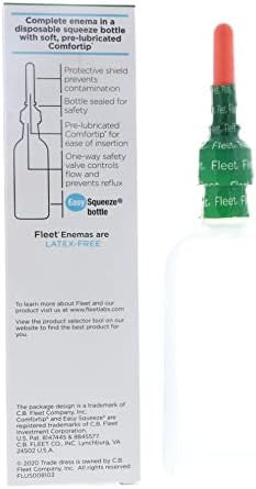 Fleet Choice One Fleet Laxative Saline Enema Extra Volume 7.8Oz
