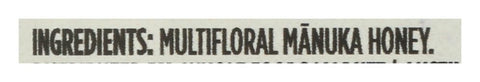 Whole Foods Market, Multifloral Manuka Honey, 8.8 Ounce