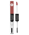 Revlon Liquid Lipstick With Clear Lip Gloss Colorstay Overtime Lipcolor Dual Ended With Vitamin E 360 Endless Spice 0.07 Oz