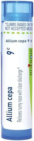 Boiron Allium Cepa 9C For Runny Nose With Clear Discharge 80 Pellets