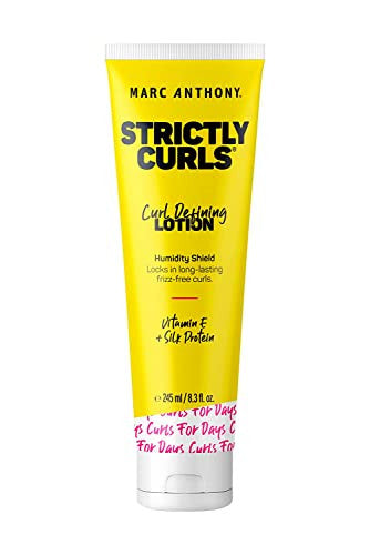Marc Anthony Shampoo And Conditioner Set Grow Long Biotin Antifrizz Deep Conditioner & Strictly Curls Curl Defining Styling Lotion 8.3 Ounce Tube