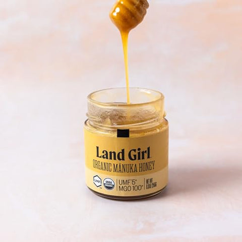 Land Girl Organics UMF 5+ MGO 100+ Manuka Honey