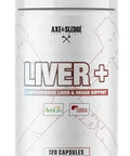 Axe & Sledge Liver Supplement Tudca Nac Milk Thistle Picrorhiza Kurroa Root 1000Mg Nac 250Mg Tudca Promotes Liver Health Detox And Function 30 Servings