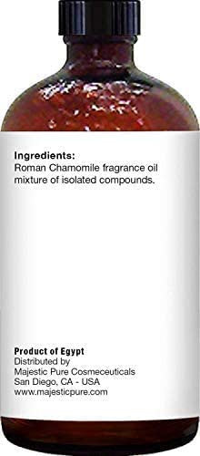 MAJESTIC PURE Chamomile Oil Premium Quality, 4 Fl Oz
