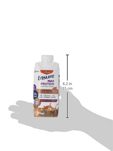 Ensure Max Protein Nutritional Shake Mocha 18 X 330 Ml