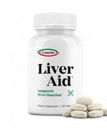 Liverite Liver Aid Liver Support Supplement With Amino Acids Choline & 120 Tablets