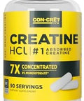 Concret Creatine Hcl Capsules Muscle Cognitive Cellular Energy Support No Bloating Or Cramps Usa Made & Nsf Creatine Pills (72Ct)