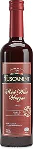 Tuscanini Italian Red Wine Vinegar, 16.9oz | Red Wine Vinegar for Salads and Cooking | Product of Italy | Kosher for Passover
