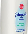 Johnson'S Aloe & Vitamin E Baby Powder 15 Oz (Pack Of 3)