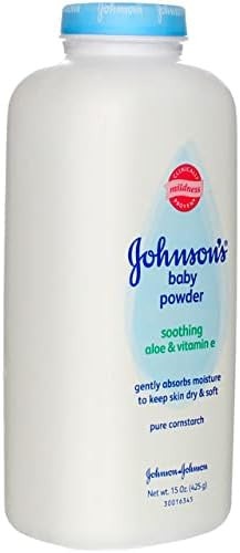 Johnson'S Aloe & Vitamin E Baby Powder 15 Oz (Pack Of 3)