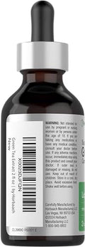 Horbaach Green Tea Extract Liquid Drops 2 Fl Oz