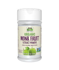 NOW Foods, Certified Organic Monk Fruit Extract Powder, Zero Calorie Sweetener, Large Bottle for Serving Scoop, Certified Non-GMO, 0.7-Ounce
