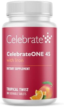 Celebrateone 45 Chewable Multivitamin With Iron & Balance Probiotic Bundle ÃƒÂ¢Ã¢â€šÂ¬Ã¢â‚¬Å“ Bariatric Vitamins For Post-Gastric Bypass & Sleeve Gastrectomy ÃƒÂ¢Ã¢â€šÂ¬Ã¢â‚¬Å“ Nutritional & Digestive Support