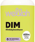 Wellah Dim Supplement (400Mg) 120 Capsules - Diindolylmethane With Calcium D-Glucarate Dong Quai And Black Cohosh Extract