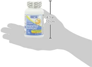 Deva Vegan Vitamins Digestive Support with Enzymes and Herbs, 90-Count