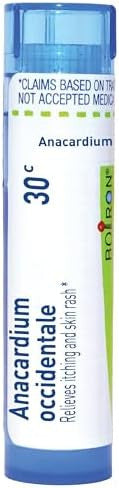 Boiron Anacardium Occidentale 30C For Itching & Skin Rash 80 Pellets
