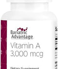 Bariatric Advantage Vitamin A 3000 Mcg For Bariatric Surgery Patients Easydigest Mini Capsules Vitamin A Supplements Eye Health Support 60 Count