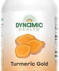 Dynamic Health Turmeric Gold 100% Juice Turmeric Supplement No Additives Joint Support Antioxidant Inflammation Vegan Gluten Nongmo 32 Fl Oz