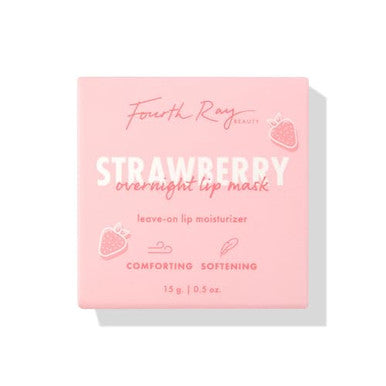 Colourpop Lip Mask - Leave-On Lip Moisturizer & Overnight Mask - Replenishes Dry Lips With Shea ButterSqualane & Vitamin E - Strawberry (0.5 Oz)