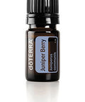 Doterra Juniper Berry Essential Oil - Supports Healthy Kidney And Urinary Tract Function Natural Skin Toner Cleanser Detoxifying Agent Calming Effect For Diffusion Internal Topical Use 5 Ml