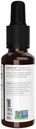 Now Essential Oils Oil Of Oregano 25% Blend Of Pure Oregano Oil In Pure Olive Oil Comforting Aromatherapy Scent Steam Distilled Vegan Child Resistant Cap 1Ounce