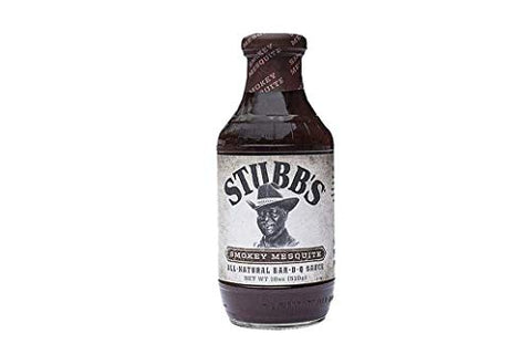 Stubb's Bbq Sauce - Smokey Mesquite - Case Of 6 - 18 Oz.