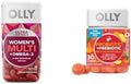 Olly Ultra Women'S Multi Softgels & Probiotic + Prebiotic Gummy Digestive Support And Gut Health 500 Million Cfus Fiber Adult Chewable Supplement For Men And Women Peach 30 Day Supply 30 Count