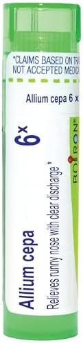 Boiron Allium Cepa 6X For Runny Nose With Clear Discharge 80 Pellets