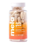 Mela Daily Glow For Healthy Melanin-Rich Skin & Textured Hair With Silica Millet Pumpkin Seed Probiotics Hyaluronic Acid & Vitamin D3 Vegan Biotin-Free Gluten & Soy-Free 60 Count