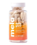 Mela Daily Glow For Healthy Melanin-Rich Skin & Textured Hair With Silica Millet Pumpkin Seed Probiotics Hyaluronic Acid & Vitamin D3 Vegan Biotin-Free Gluten & Soy-Free 60 Count