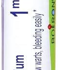 Boiron Nitricum Acidum 1M For Bleeding Fissures Or Warts 80 Pellets