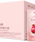 Bb Lab Collagen Konjac Jelly Pomegranate (10 Packs/52.9 Oz) 5 Calories Sugar Fish Collagen Peptide 1000 Mg Low Carb/Drinkable Zero Sugar Jelly Dessert Dietary Fiber Gluten