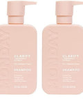 Monday Haircare Clarify Shampoo 12Oz For Oily Hair Made With Grapefruit Extract Coconut Oil And Vitamin E (354Ml)