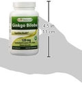 Best Naturals Ginkgo Biloba 120 mg 120 Capsules